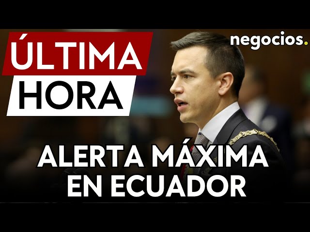 ÚLTIMA HORA Alerta máxima en Ecuador las bandas toman la televisión