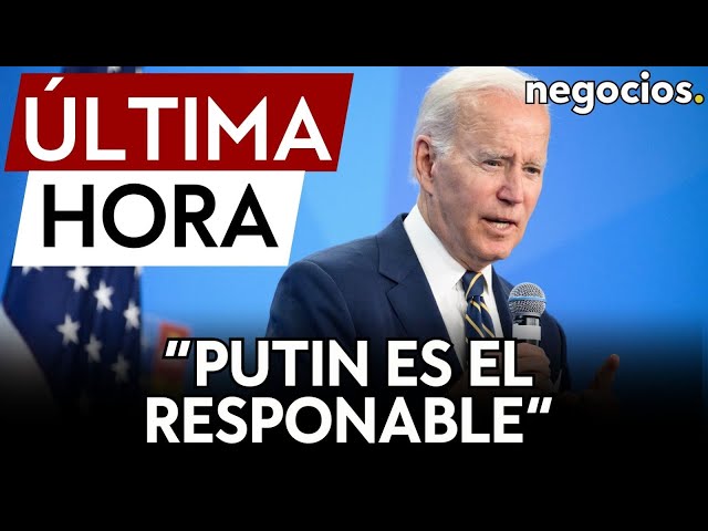 ÚLTIMA HORA Biden Putin es el responsable de la muerte de Navalny