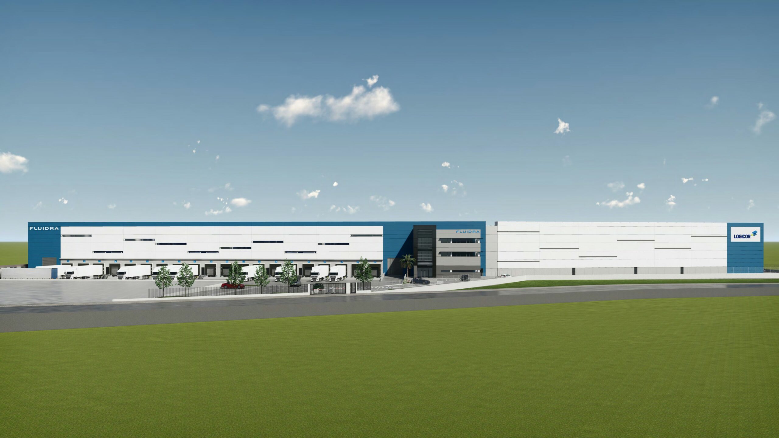 Fluidra encarga a Logicor la construcción de un centro logístico de 16.000 metros cuadrados