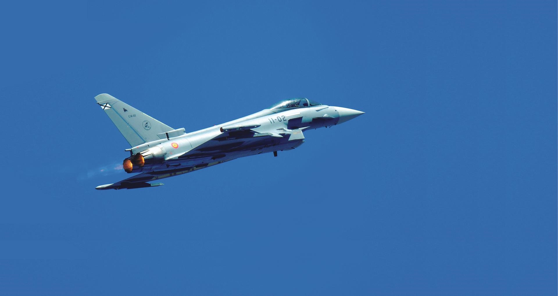 Indra will strengthen the Eurofighter’s ability to detect threats and fly safely