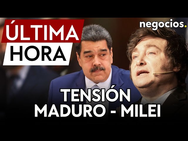 ÚLTIMA HORA | Maduro frente a Milei: «Eres un error fatal en la historia de Argentina»