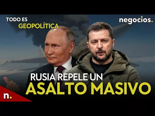 TODO ES GEOPOLÍTICA: Rusia Repele Un Asalto Masivo, Ucrania Lanza Gran ...